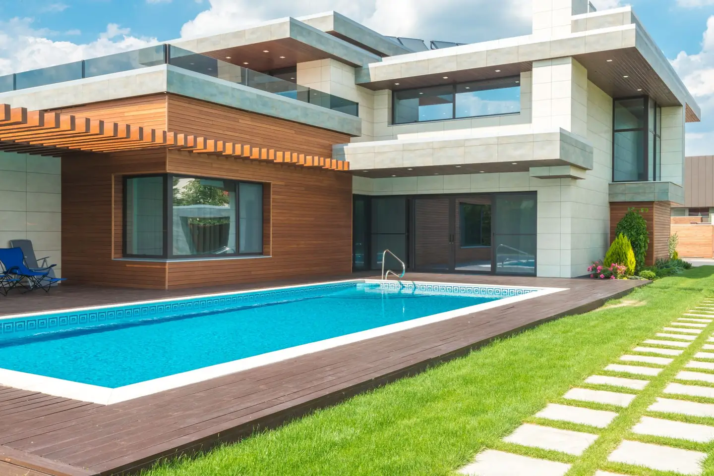 Swimming pool built in Sandilands, NSW